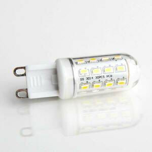 G9 3W 830 LED lámpa, cső alakú átlátszó kép