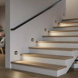 Arcchio Neru LED sülly. szögletes érzékelő fekete kép