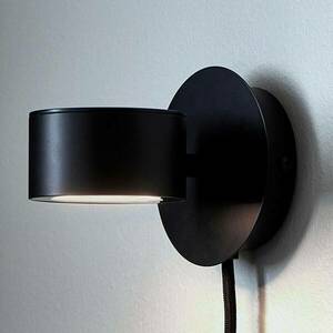 Clyde LED fali lámpa dugóval és dimmerrel kép