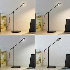Prios Ihario LED lámpa CCT szabályozható, fekete kép
