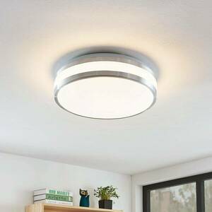 Lindby Nelia LED alu mennyezeti lámpa kerek 34, 5cm kép