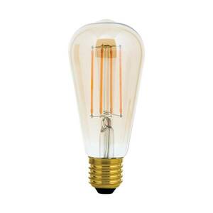 Rusztikus LED lámpa E27 ST64 6W borostyán 2200Kdim kép
