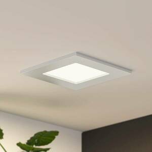 Prios Helina LED-es süllyesztett lámpa, ezüst, 11, 5 cm, dimmelhető kép