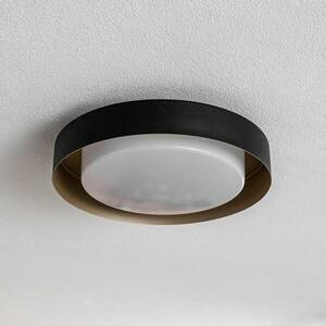Arcchio Damaria LED mennyezeti lámpa, fekete-arany kép