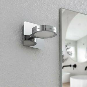 Lindby fali lámpa Skrolla, 1-lámpás, 11 cm magas, CCT, IP44 kép