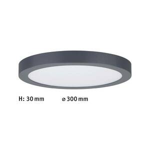 Paulmann Abia LED panel Ø 30cm 2700K sötétszürke kép