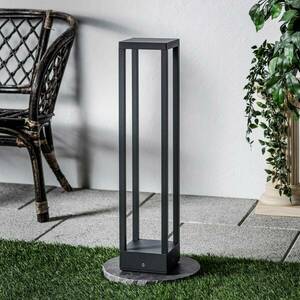 Carlota LED fali lámpa, s.szürke, 65 cm kép