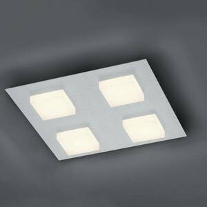 BANKAMP Luno LED mennyezeti lámpa 4 égős ezüst kép