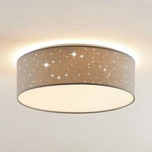 Lindby Ellamina LED mennyezeti lámpa 40cm v.szürke kép