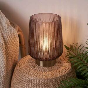 Pauleen Fancy Glamour E27-LED elem taupe/mess. kép