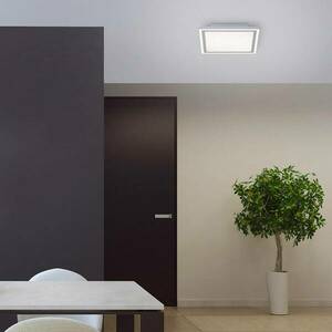 LED mennyezeti lámpa szegély, hangol. feh. 31x31cm kép