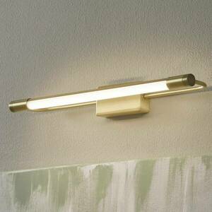 LED fali lámpa Rapallo, sárgaréz, IP44, 40 cm kép