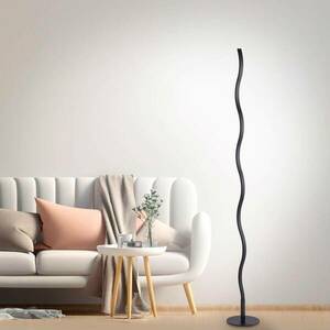 LED álló világítás Wave 3 000 K 120 cm fekete kép