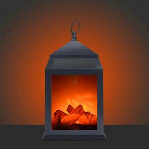 Chimney LED deco lámpa, hordozható, szél. 15, 8 cm kép