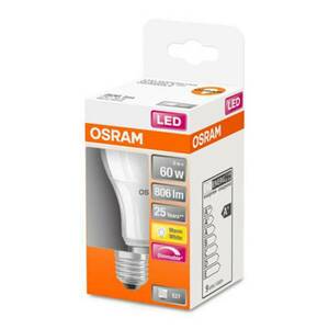 OSRAM LED lámpa E27 8, 8W 827 Superstar matt dimm. kép
