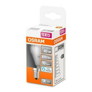 OSRAM Classic P LED lámpa E14 4, 9W 6500K matt kép