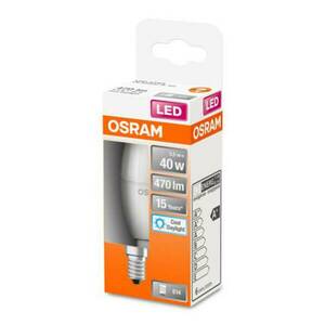 OSRAM Classic B LED lámpa E14 4, 9W 6500K matt kép