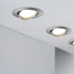 Paulmann Base LED beép. spot 3 db-os készlet, vas kép