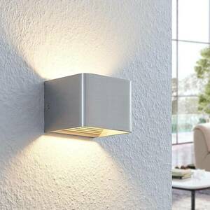 Lonisa LED fali lámpa, nikkel, 10 cm kép