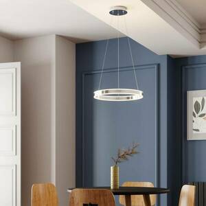 Lyani LED függő lámpa, króm, dimmelhető, 50 cm kép
