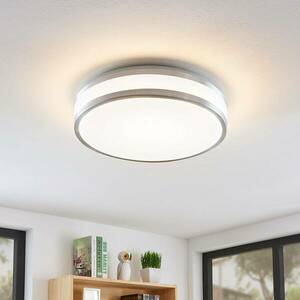 Lindby Nelia LED alu mennyezeti lámpa kerek 41cm kép