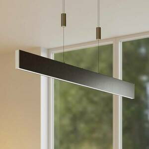 Lucande Oriaki LED függő lámpa, dimmer, fekete kép