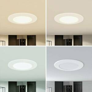 Prios LED süllyesztett spotlámpa Rida, 11, 5 cm, 9 W, CCT, dimmelhető kép