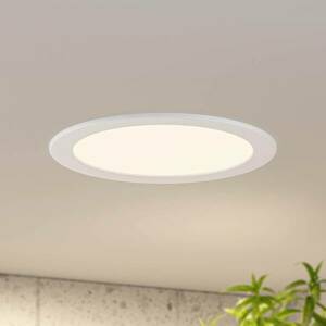 Prios LED-es süllyesztett lámpa Cadance, fehér, 24 cm, fényerőszabályzóval kép