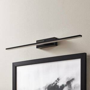 LED fali lámpa Miroir 60 cm fekete 4000K kép