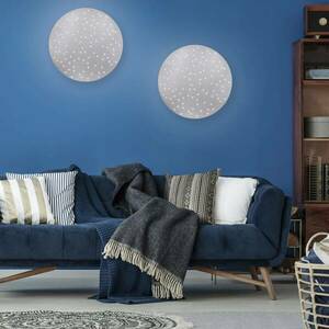 LED mennyezeti világítás Sparkle CCT acél Ø 48cm kép