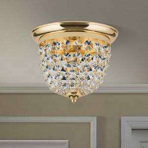 Plafond mennyezeti lámpa, arany/átlátszó, Ø 26 cm kép