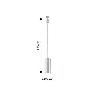 Paulmann URail Barrel LED inga, króm matt kép