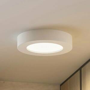 Prios LED mennyezeti lámpa Edwina, fehér, 17, 7 cm, dimmelhető kép