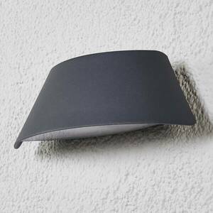 Trapéz alakú LED kültéri fali lámpa Glen IP6 kép