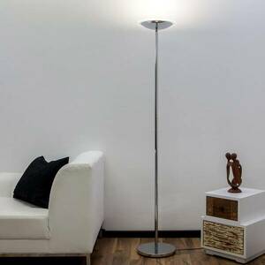 Malea LED álló lámpa, fényes króm kép