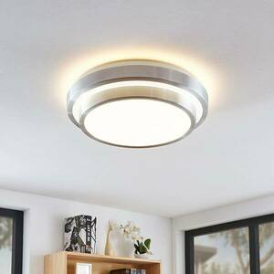 Lindby Naima LED alu mennyezeti lámpa kerek 41 cm kép