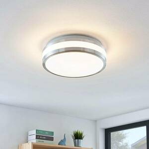 Lindby Nelia LED alu mennyezeti lámpa kerek 29cm kép