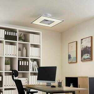 Starluna LED mennyezeti ventilátor Romea, szögletes, DC, csendes, 60 cm kép