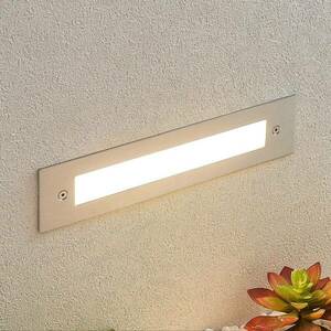 LED-es fali lámpa Roni, rozsdamentes acél, 27 cm kép