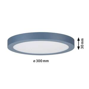 Paulmann Abia LED panel Ø 30cm 2700K szürkéskék kép