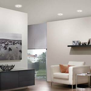 Paulmann Whirl LED beép. lámpa 4, 9W 3-db sor kerek kép