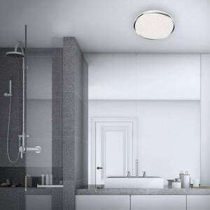 Acorus LED mennyezeti lámpa, IP44, csillag dekor, Ø 33 cm kép