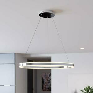 Lyani LED függő lámpa, króm, dimmelhető, 80 cm kép