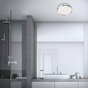 Acorus LED mennyezeti lámpa, IP44, csillag dekor, Ø 28 cm kép