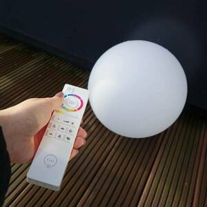 Müller Licht tint Calluna LED gömb, fehér, 40 cm kép