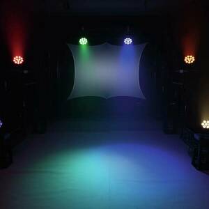 EUROLITE LED 4C-7 Silent SlimSpot LED spotlámpa kép
