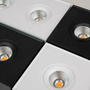 SLC DL04 Surface X1 szerelt lámpa 2, 700K fekete kép