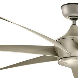Lehr mennyezeti ventilátor, IP44, ezüst antik kép