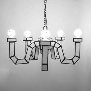 LED csillár Cut & Past, 5 izzós kép