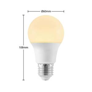 LED izzó E27 A60 4, 9 W 3000 K opál 6-os készlet kép